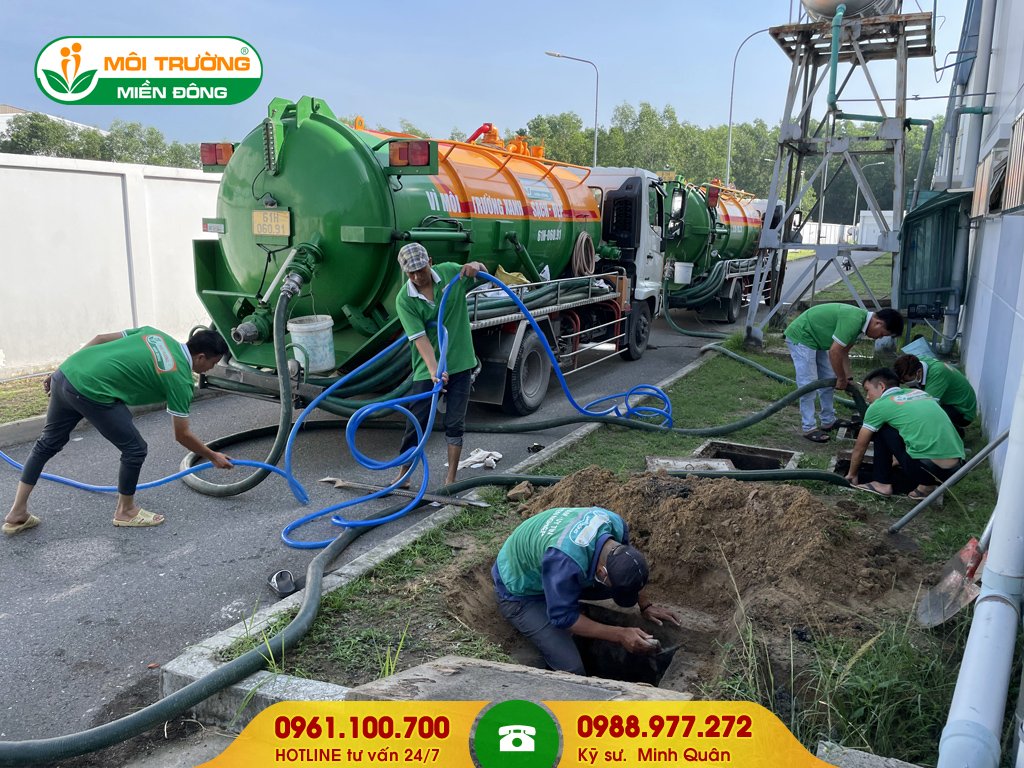 Công ty dịch vụ nạo vét hố ga