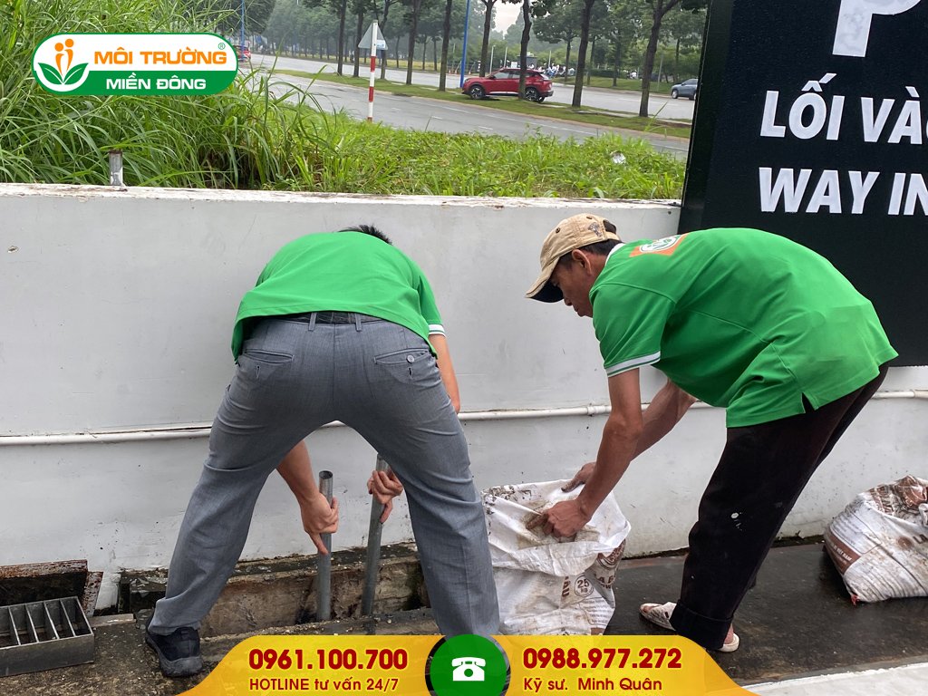 Chi phí nạo vét hố ga khu chung cư