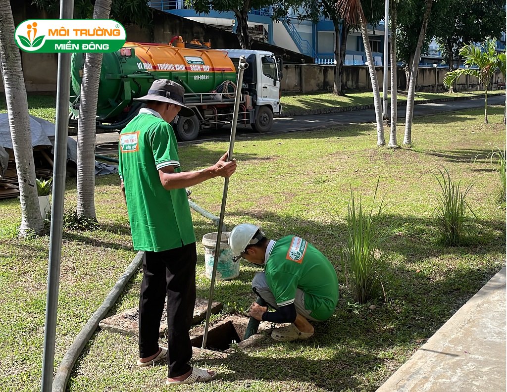 Đơn giá hút hầm cầu tại Bình Dương