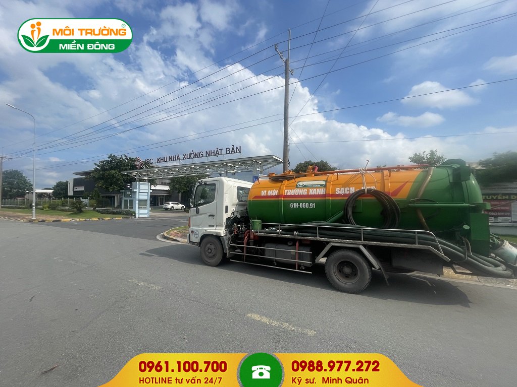 Giá dịch vụ hút hầm cầu tại Bình Dương