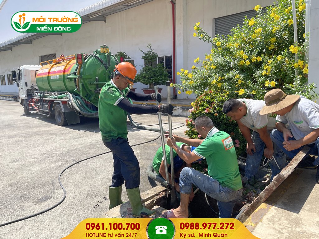 Dự toán chi phí nạo vét hố ga tại Đồng Nai