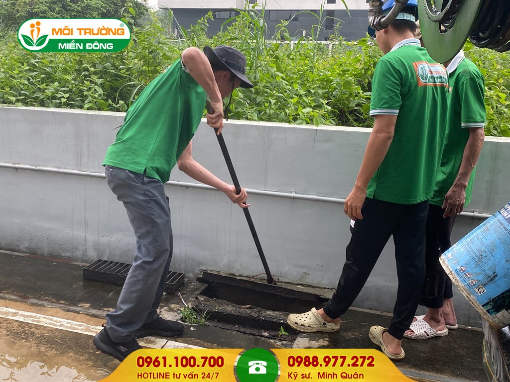 Dịch vụ nạo vét hố ga tại Đồng Nai