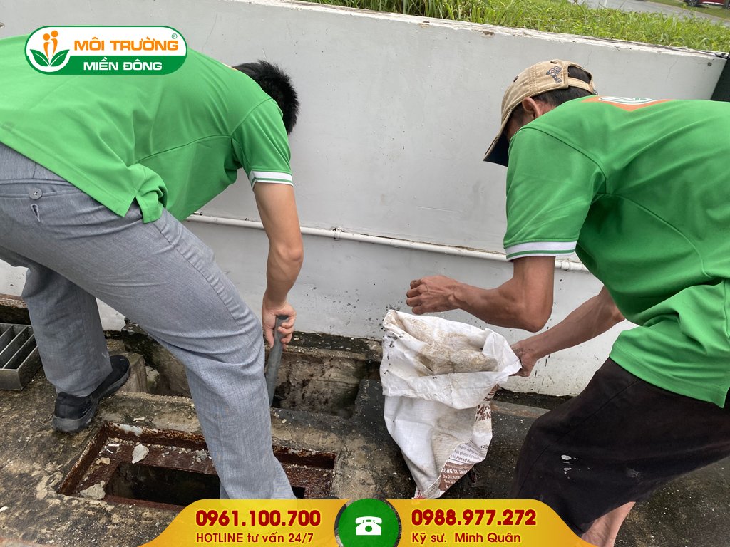 Dự toán chi phí nạo vét hố ga tại Bình Dương