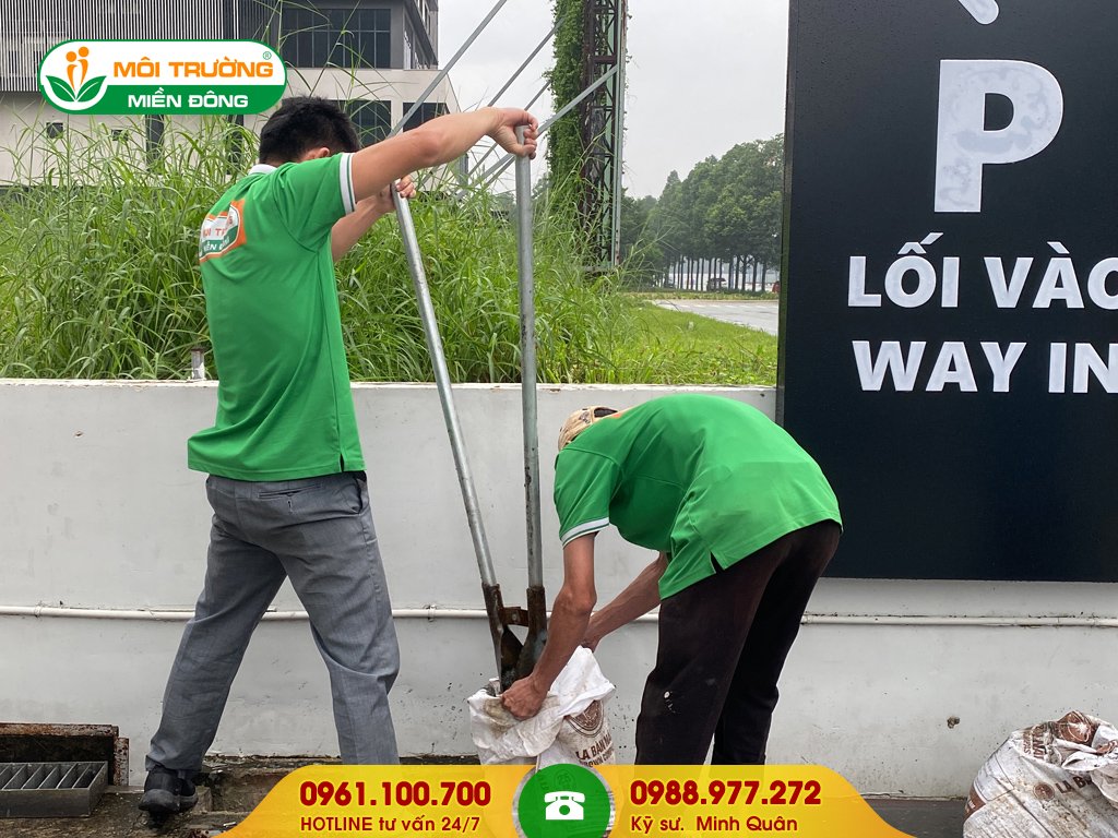 Chi phí nạo vét hố ga tại Bình Dương