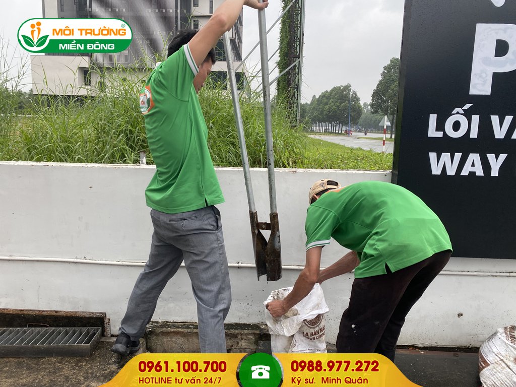 Dịch vụ nạo vét hố ga tại Bình Dương